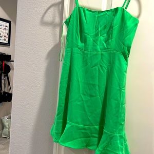 NEON green dress - re:named - Size S
